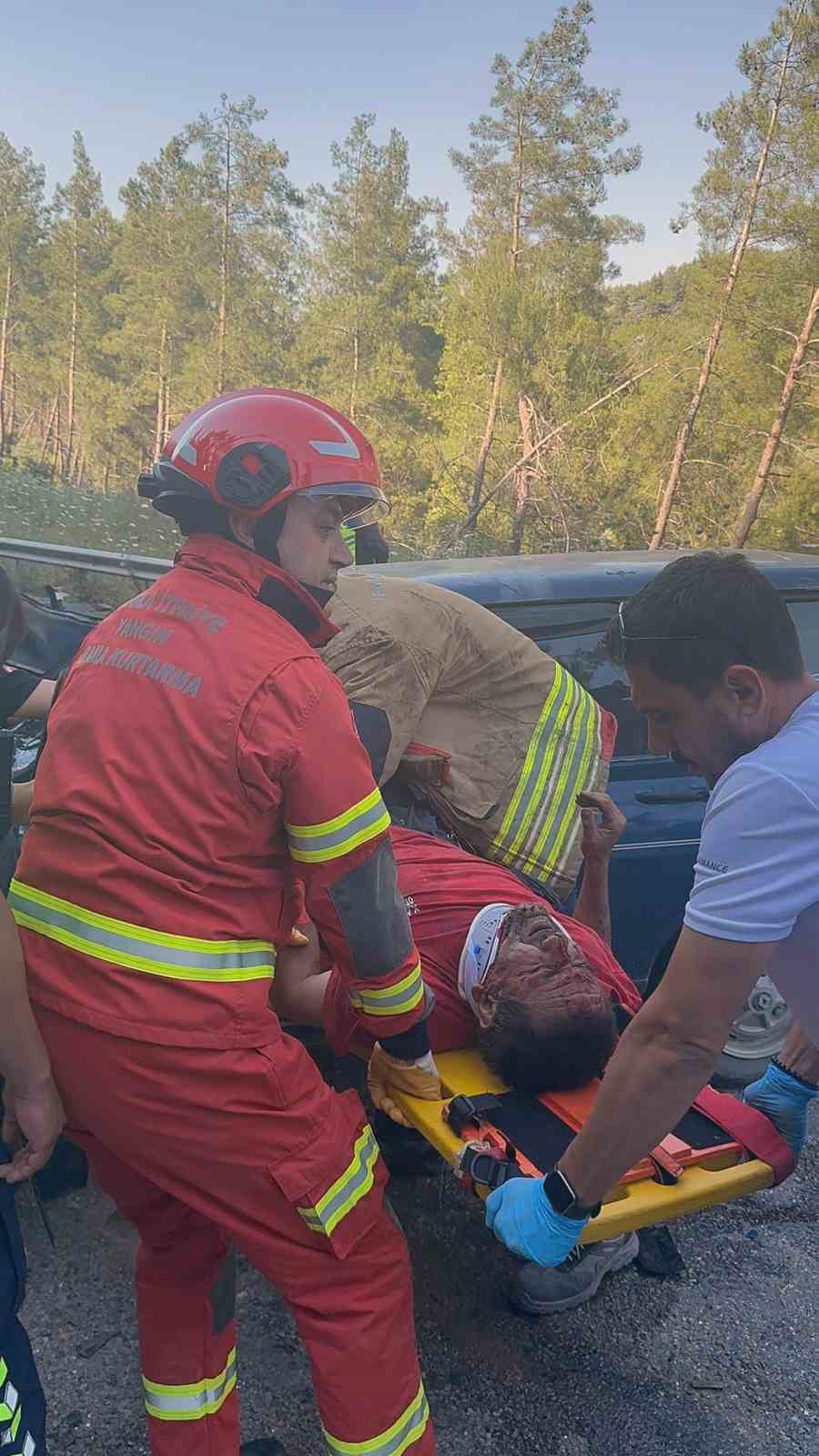 Milas’ta trafik kazası: 2 yaralı