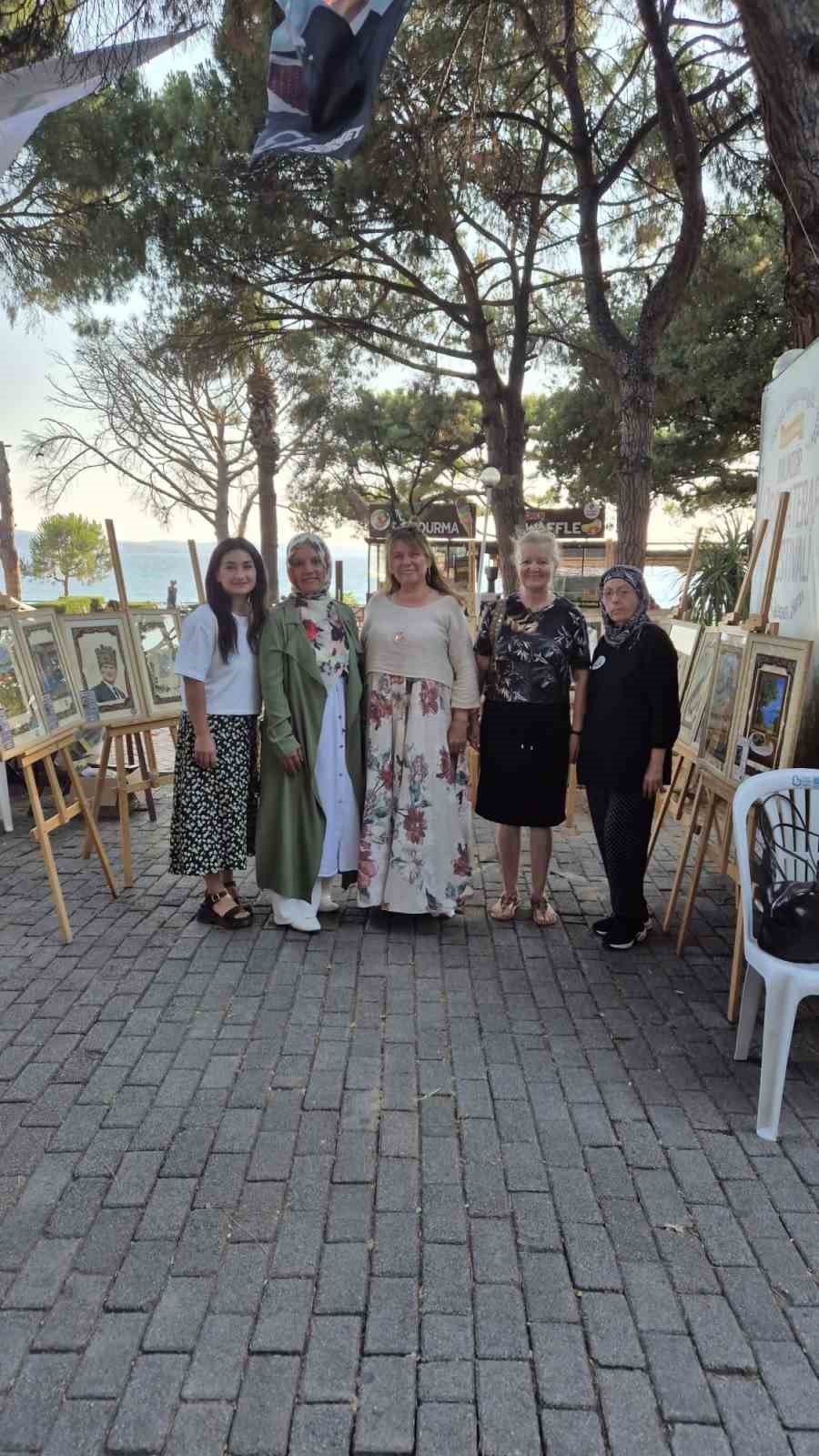 Burhaniye&rsquo;de Zeytinname Sergisi ilgi g&ouml;rd&uuml;