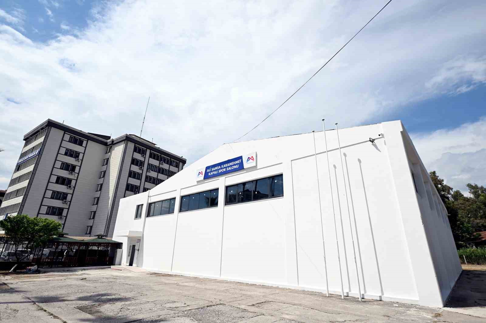Tarsus’ta yenilenen spor salonunda sona gelindi