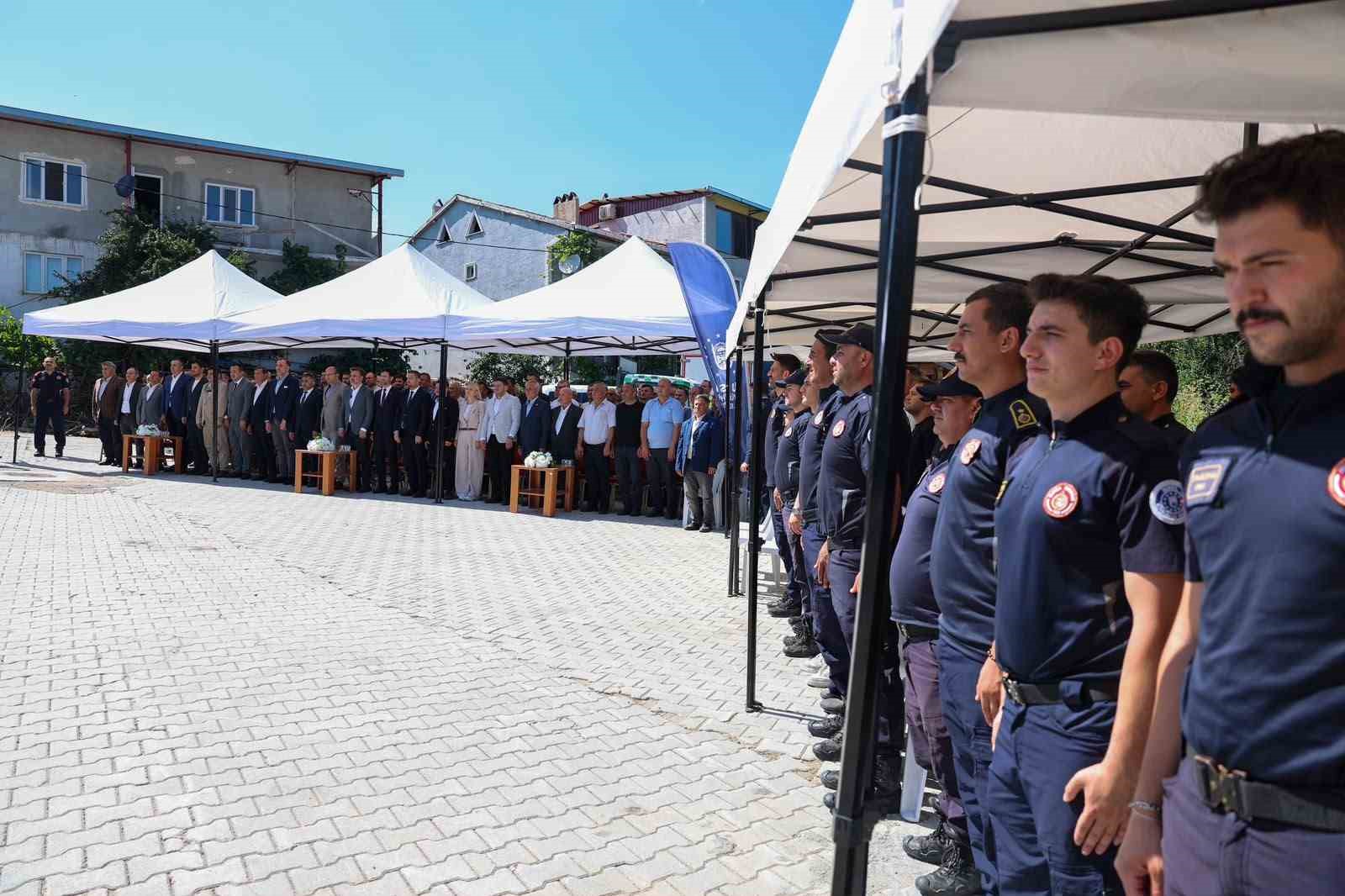 Büyükorhan’a tam donanımlı itfaiye binası