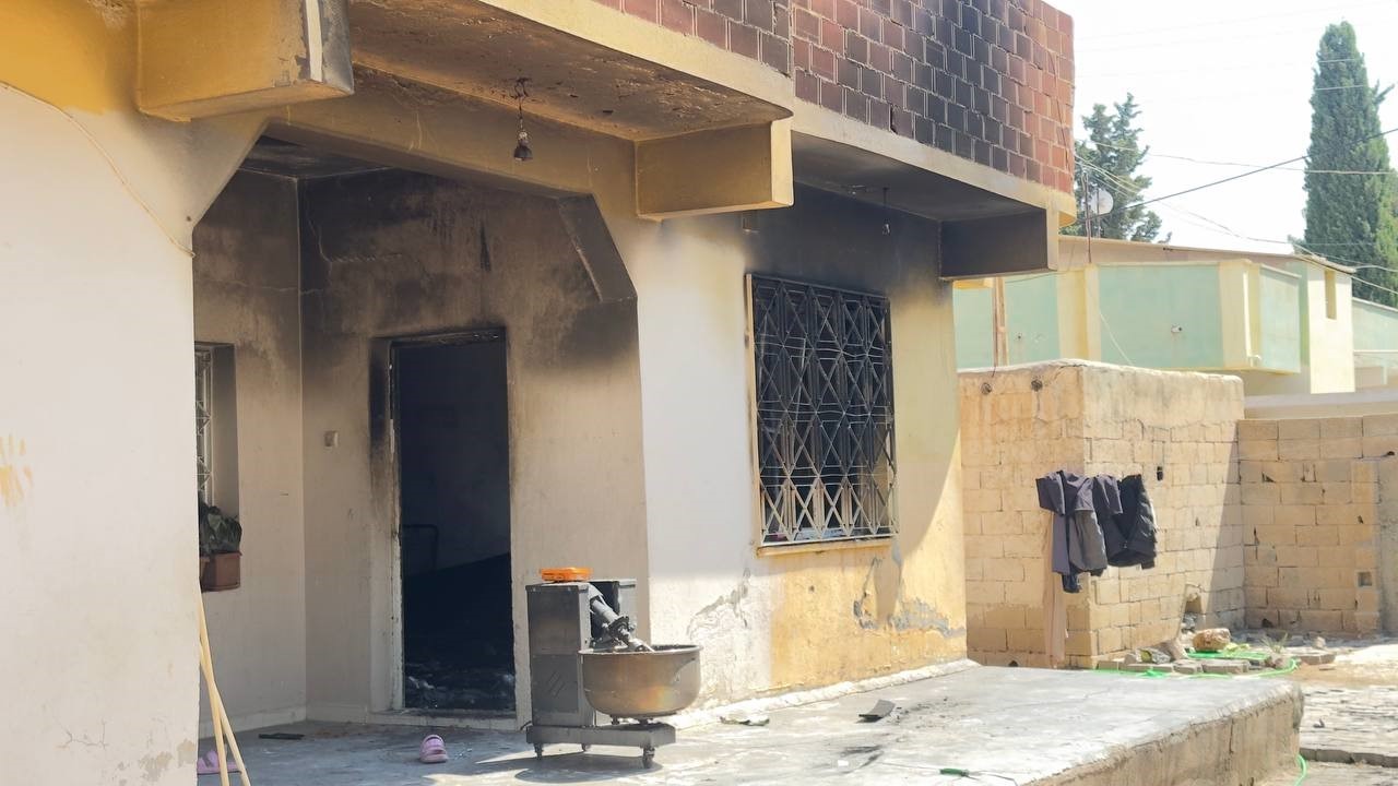 Şanlıurfa&rsquo;da bir ayda 2 defa yanan evin sırrı &ccedil;&ouml;z&uuml;lemiyor
