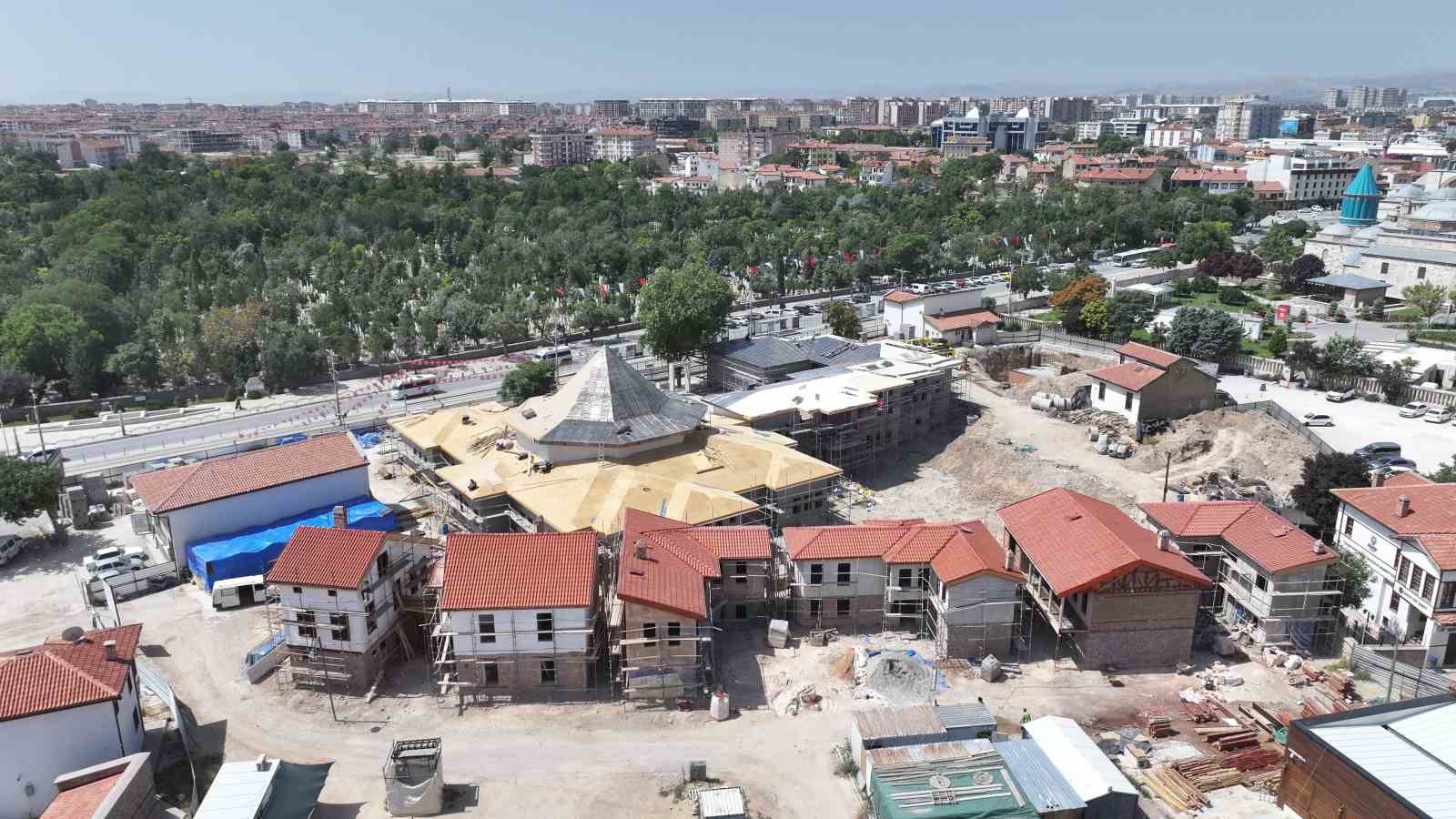Başkan Altay: "Mevlevi Dergahı Konya&rsquo;mızın manevi kimliğine yakışır bir eser olarak y&uuml;kseliyor"