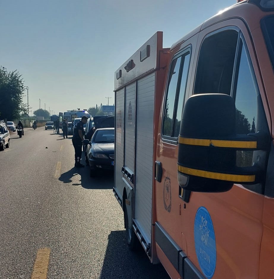 Aydın&rsquo;da 8 ara&ccedil;lı zincirleme trafik kazası