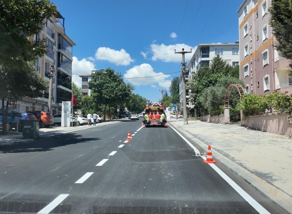 Malkara’da 3 cadde yeni yüzüne kavuştu