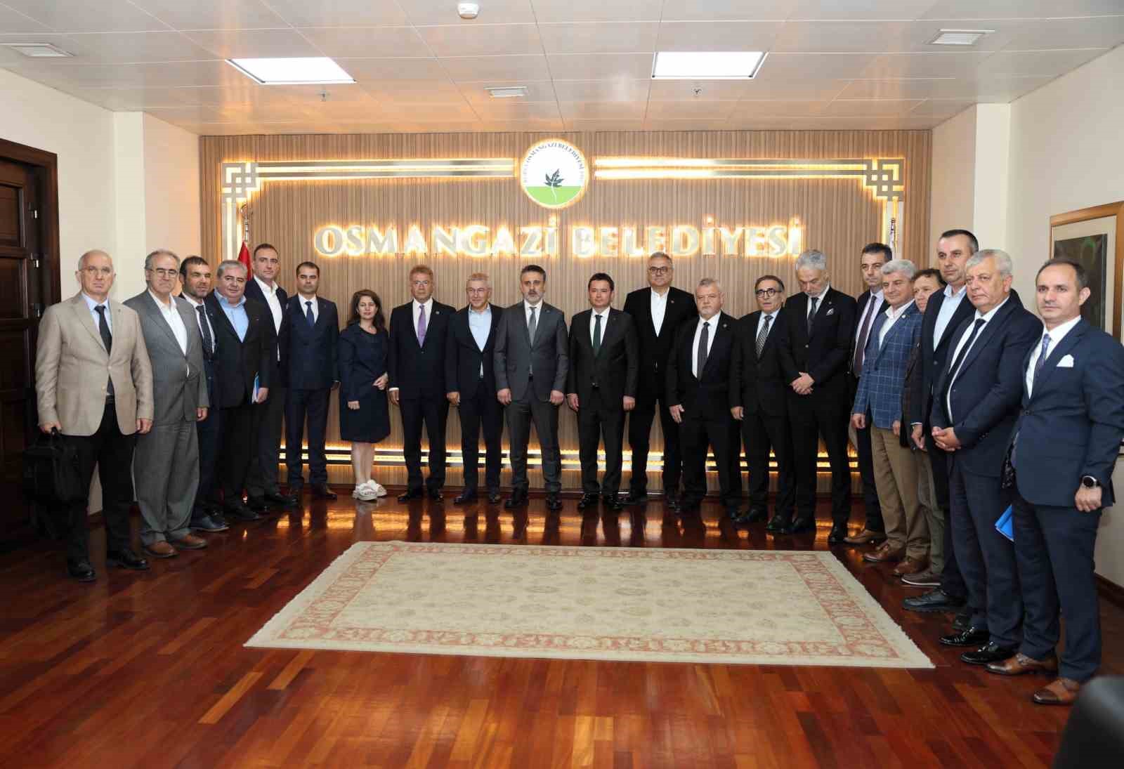 Osmangazi ve B&uuml;y&uuml;kşehir&rsquo;den Bursa i&ccedil;in ortak akıl buluşması