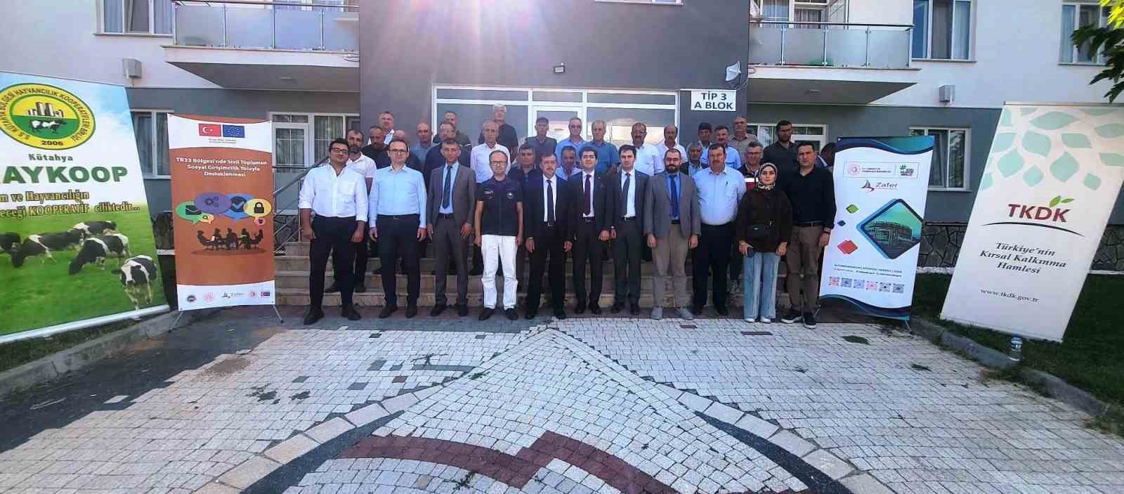 Hisarcık’ta kooperatif başkanlarına hibe ve destekleme eğitimi