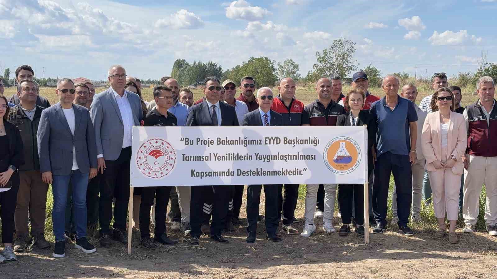 Kırklareli’nde meralar toprak altı damlama sulama sistemi ile verimliliği arttırılacak