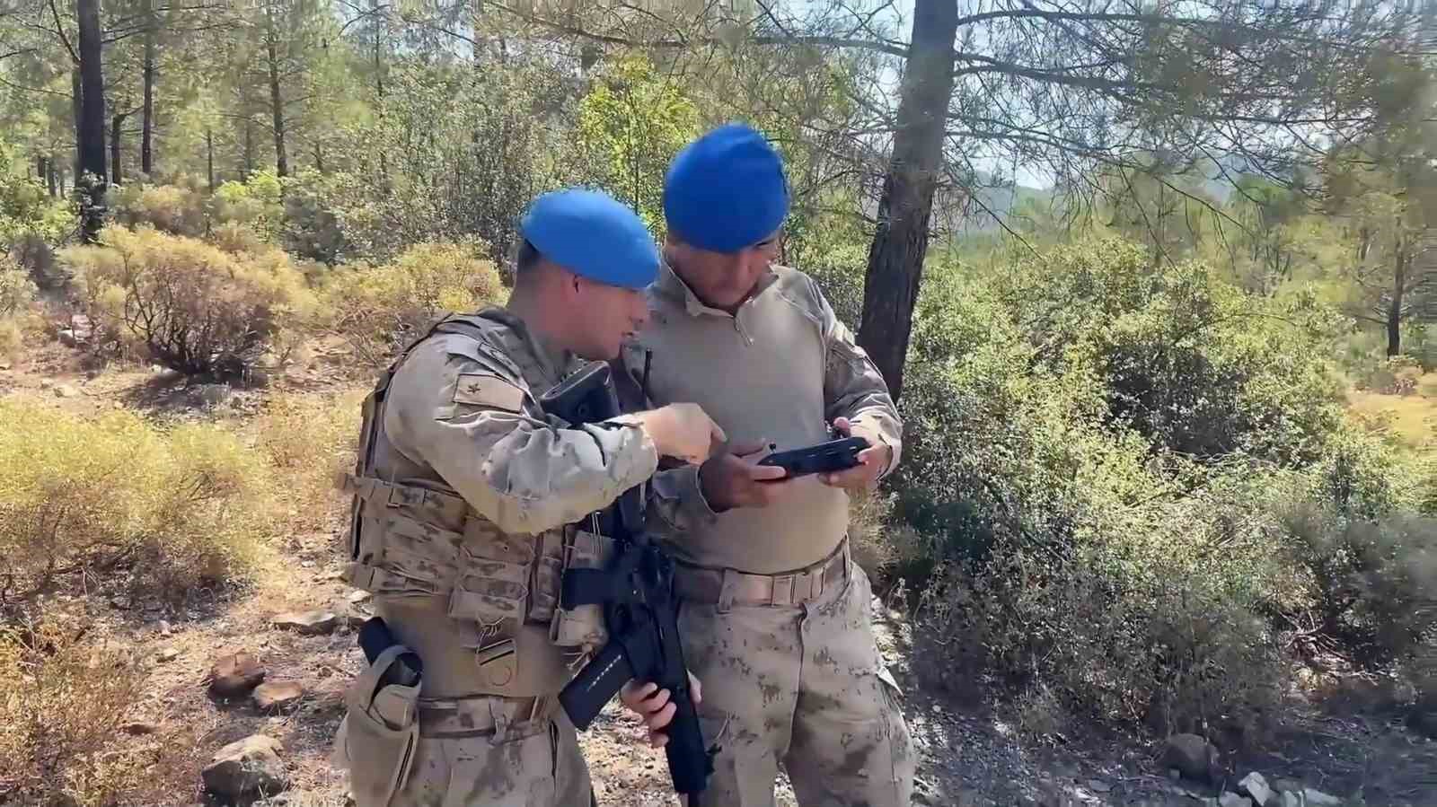 Muğla Jandarması "Yeşil Vatan" n&ouml;betinde