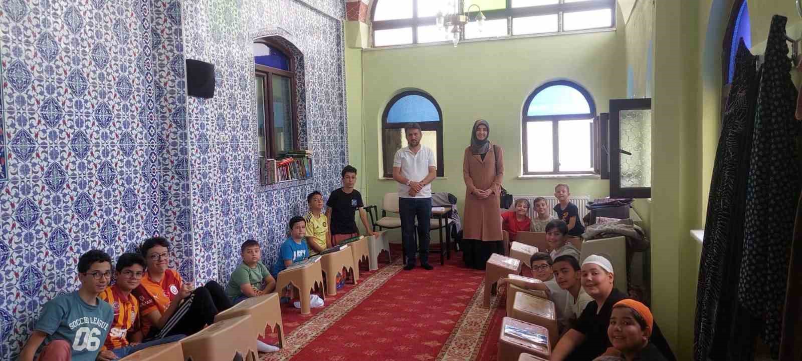 Öğrenciler yaza Kur’an-ı Kerim ile başladı