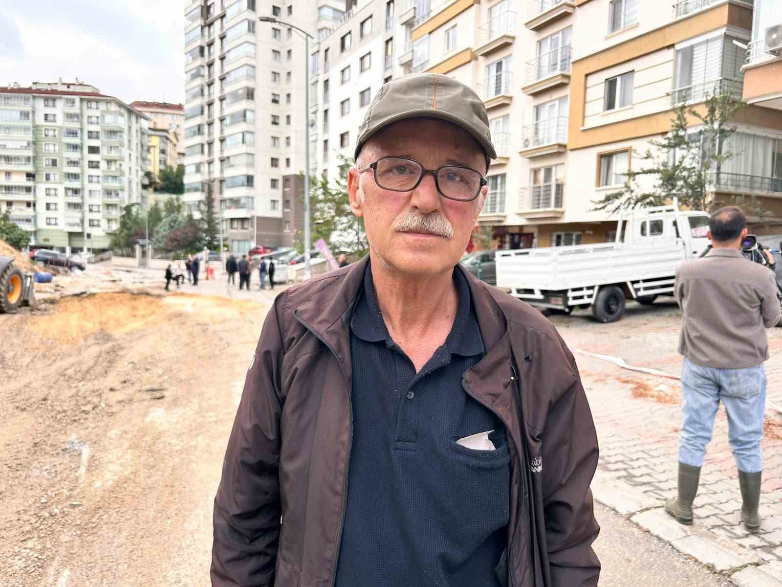 Ankara’da sel sonrası yol yarıldı, hasarın boyutu gün ağarınca ortaya çıktı