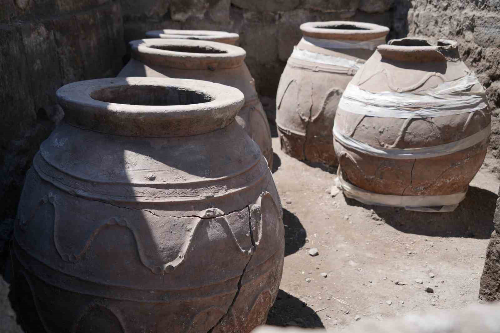 Ani Örenyeri’nde 900 yıllık erzak deposu gün yüzüne çıkarıldı