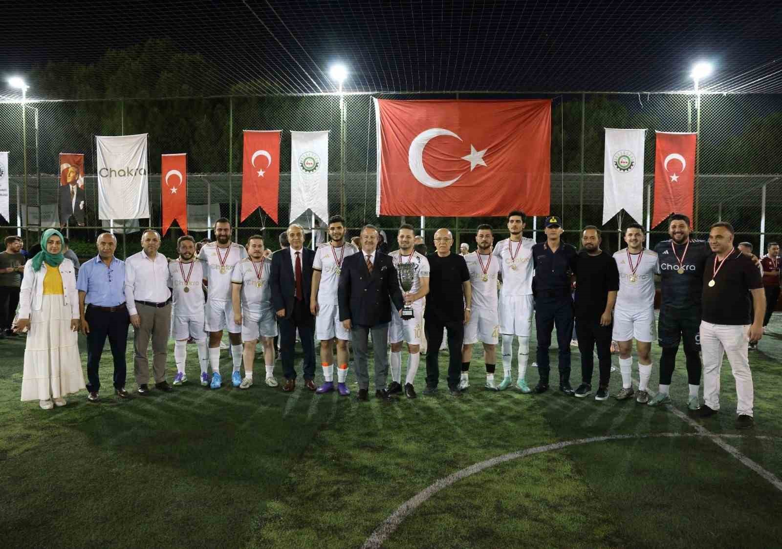 Denizli OSB Futbol Ligi’nin şampiyonları belli oldu