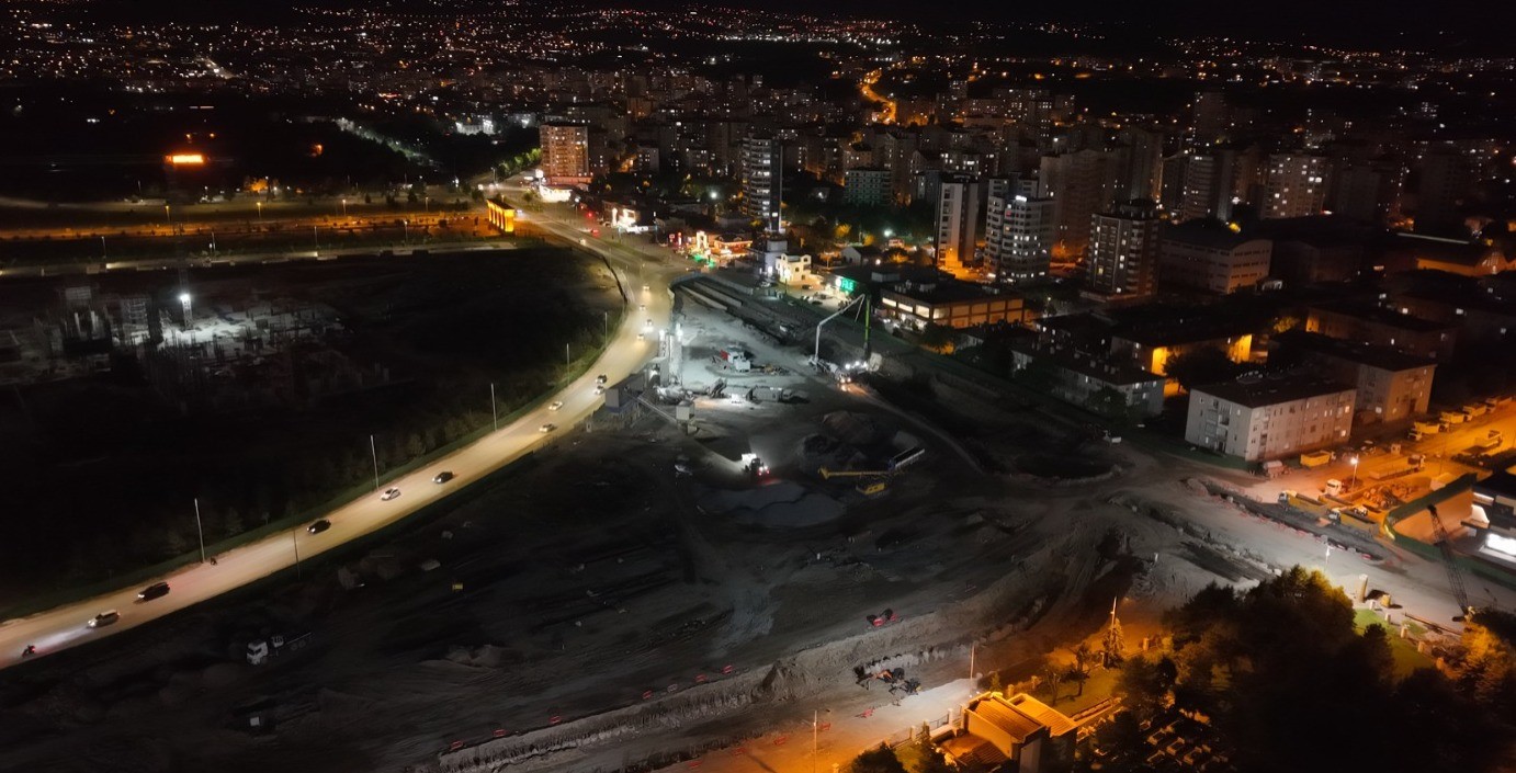 Kartal Katlı Kavşağı’nda çalışmalar aralıksız sürüyor