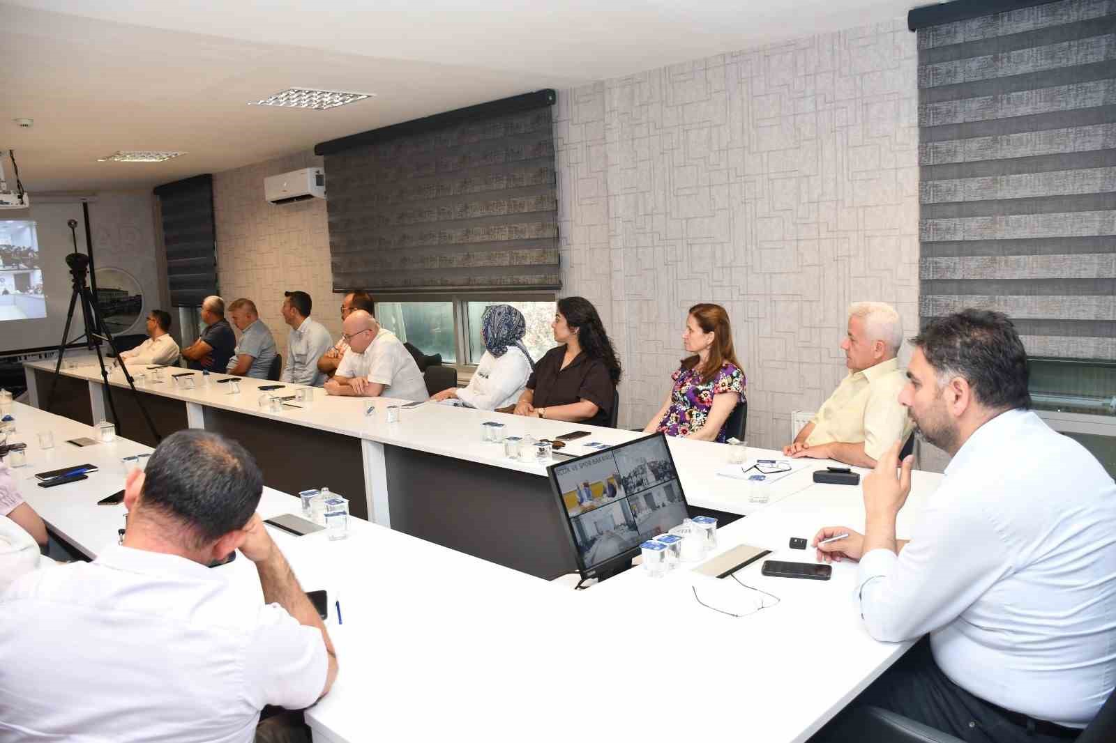 Yurt müdürlüklerinin yıl sonu değerlendirme toplantısı gerçekleştirildi