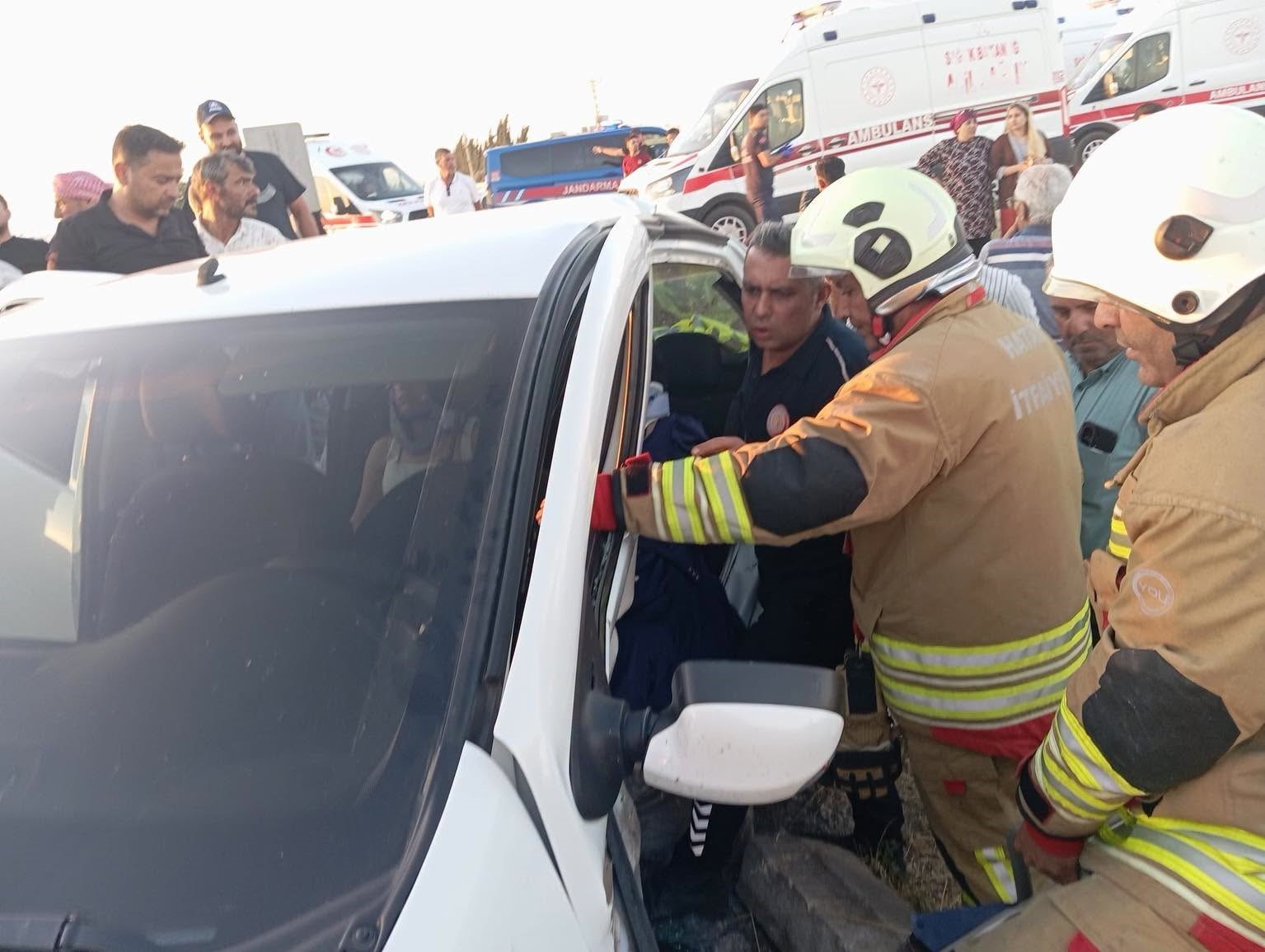 Kumlu’da trafik kazası: 4 yaralı