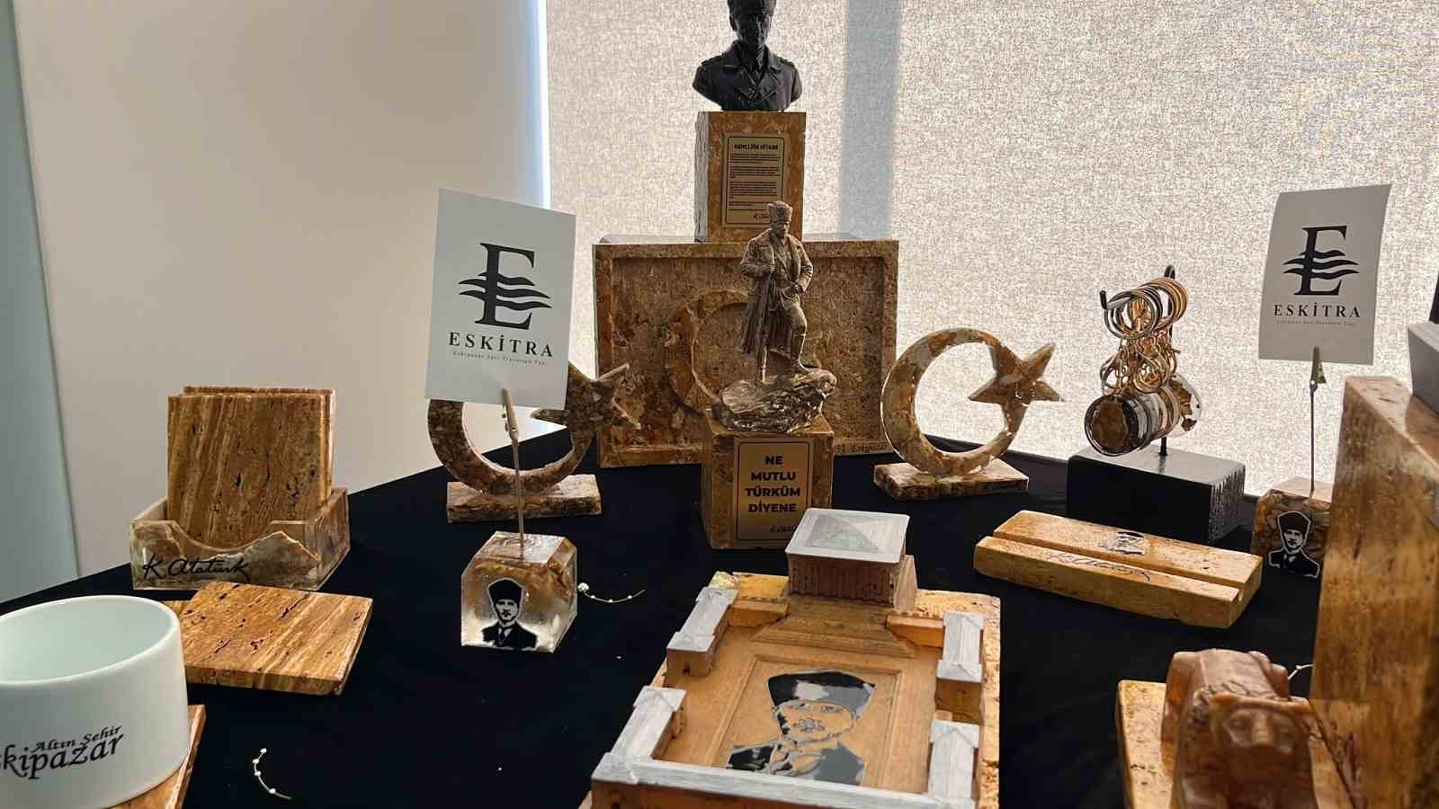 Coğrafi işaretli Eskipazar Sarı Traverten Taşı katma değerli ürünlere dönüştürülecek