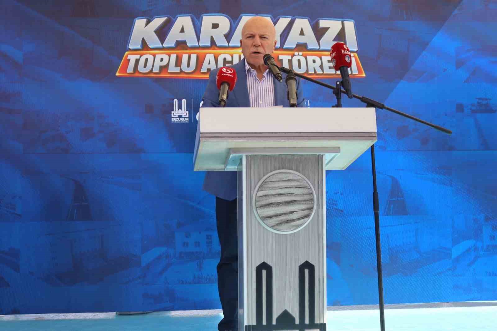 Karayazı&rsquo;da toplu a&ccedil;ılış: K&ouml;y yollarının y&uuml;zde 60&rsquo;ı asfaltlandı