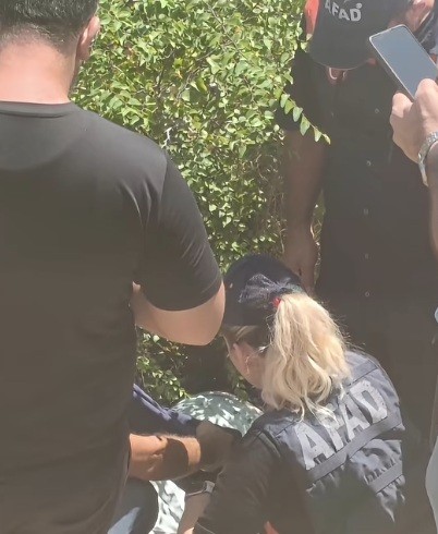 Dere yatağına yuvarlanan yaşlı adam dron ve iz takip köpekleri sayesinde bulundu