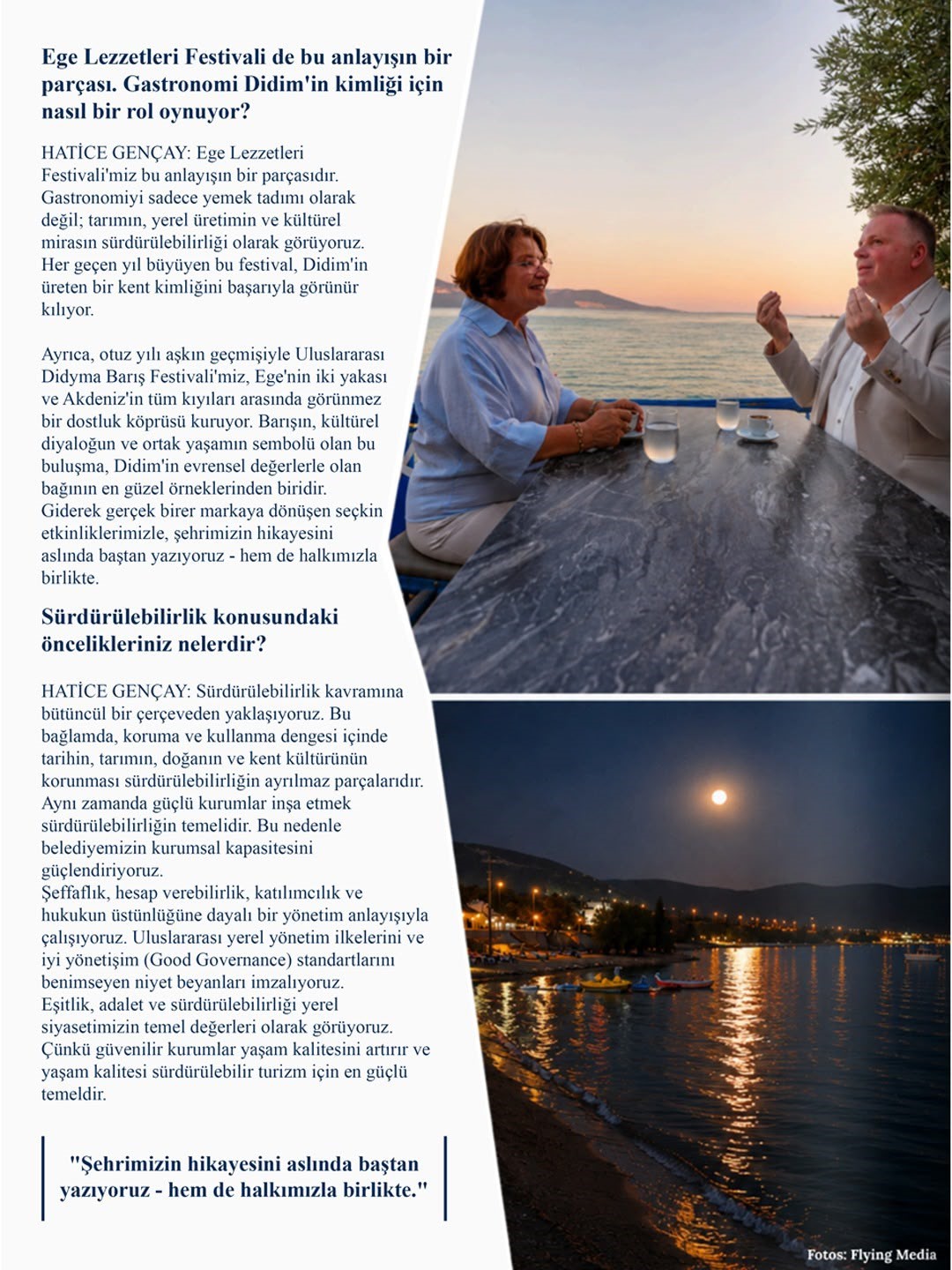 Didim, Almanya&rsquo;daki bir dergide tanıtıldı