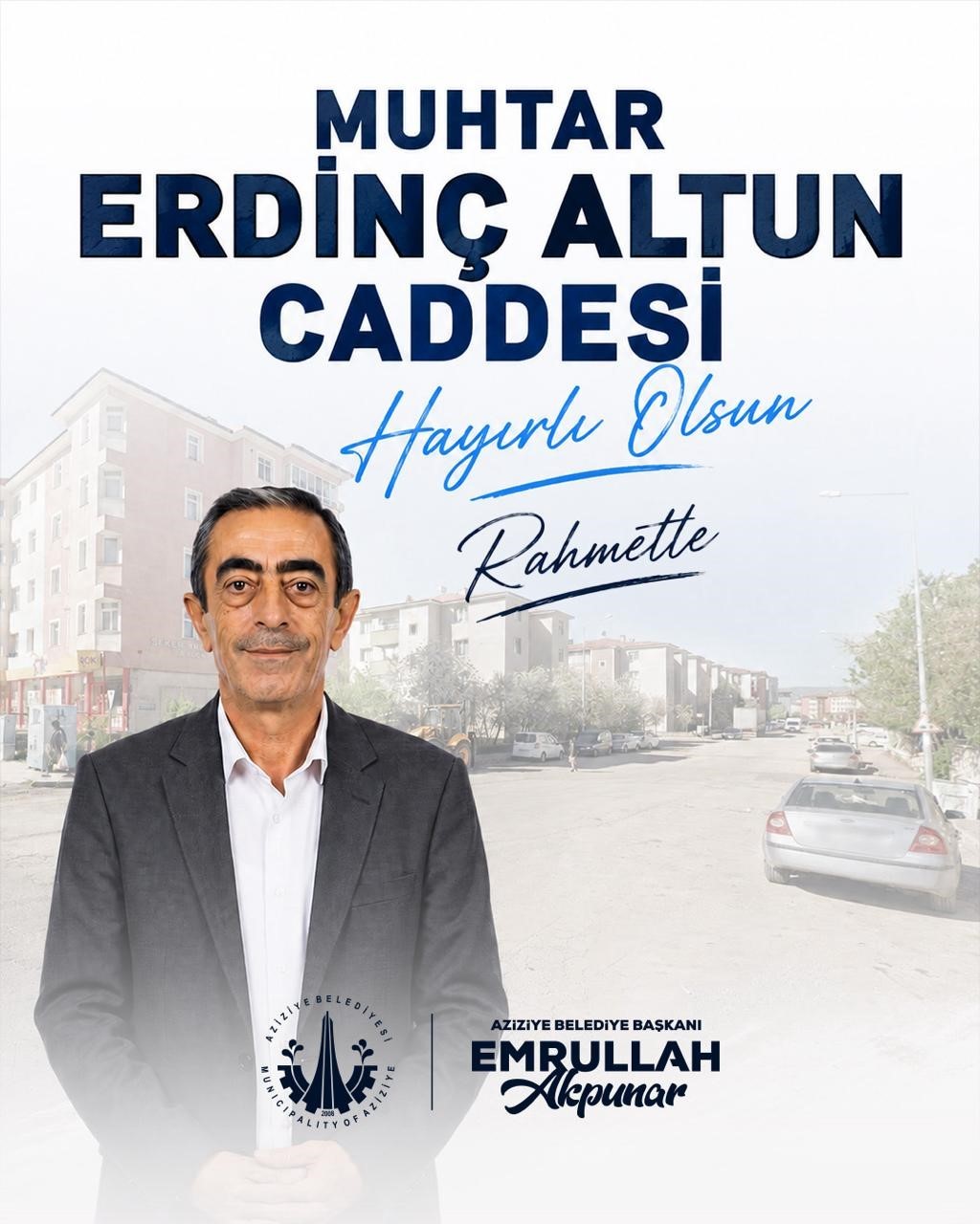 Aziziye Belediye Meclisi’nden vefa örneği