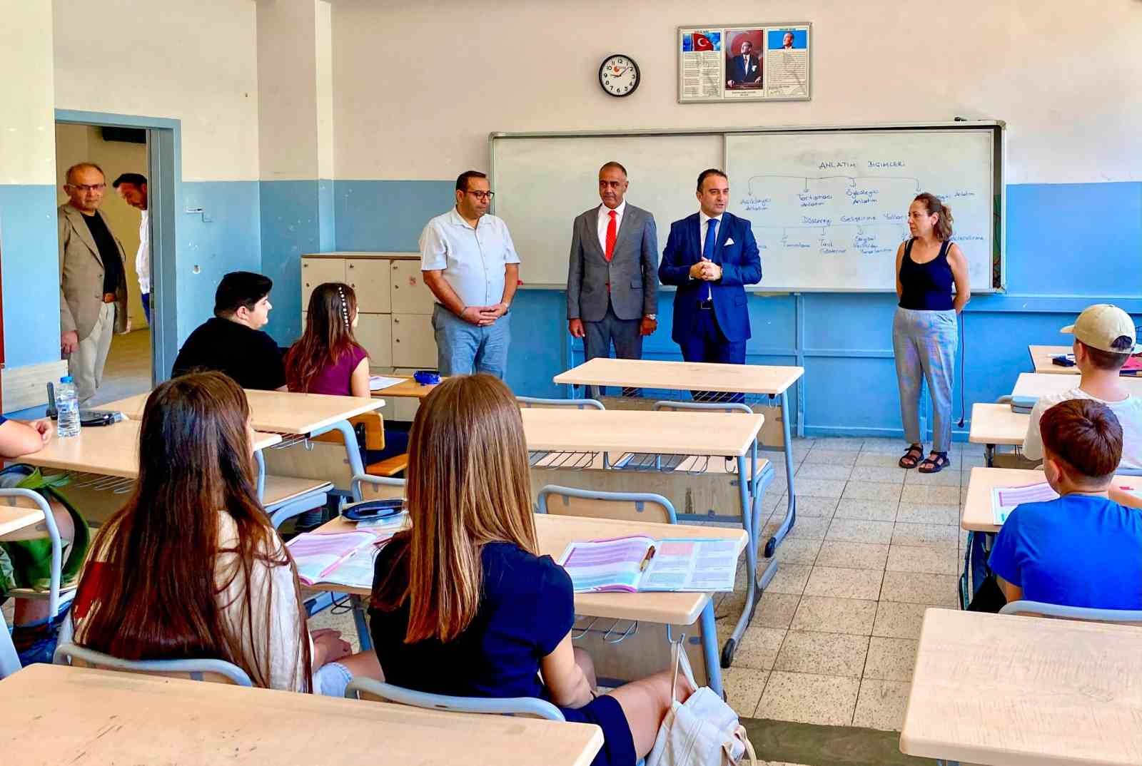 Menteşe’de eğitim öğretim yılı hazırlıkları yerinde incelendi
