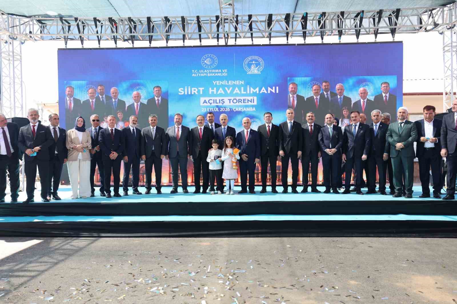Bakan Uraloğlu: "Siirt’i yeniden gökyüzüyle buluşturduk"
