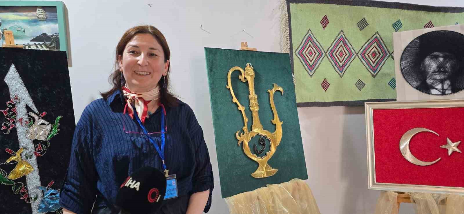 Sabır ve zarafetin sanatı filografi, gençlerle geleceğe taşınıyor