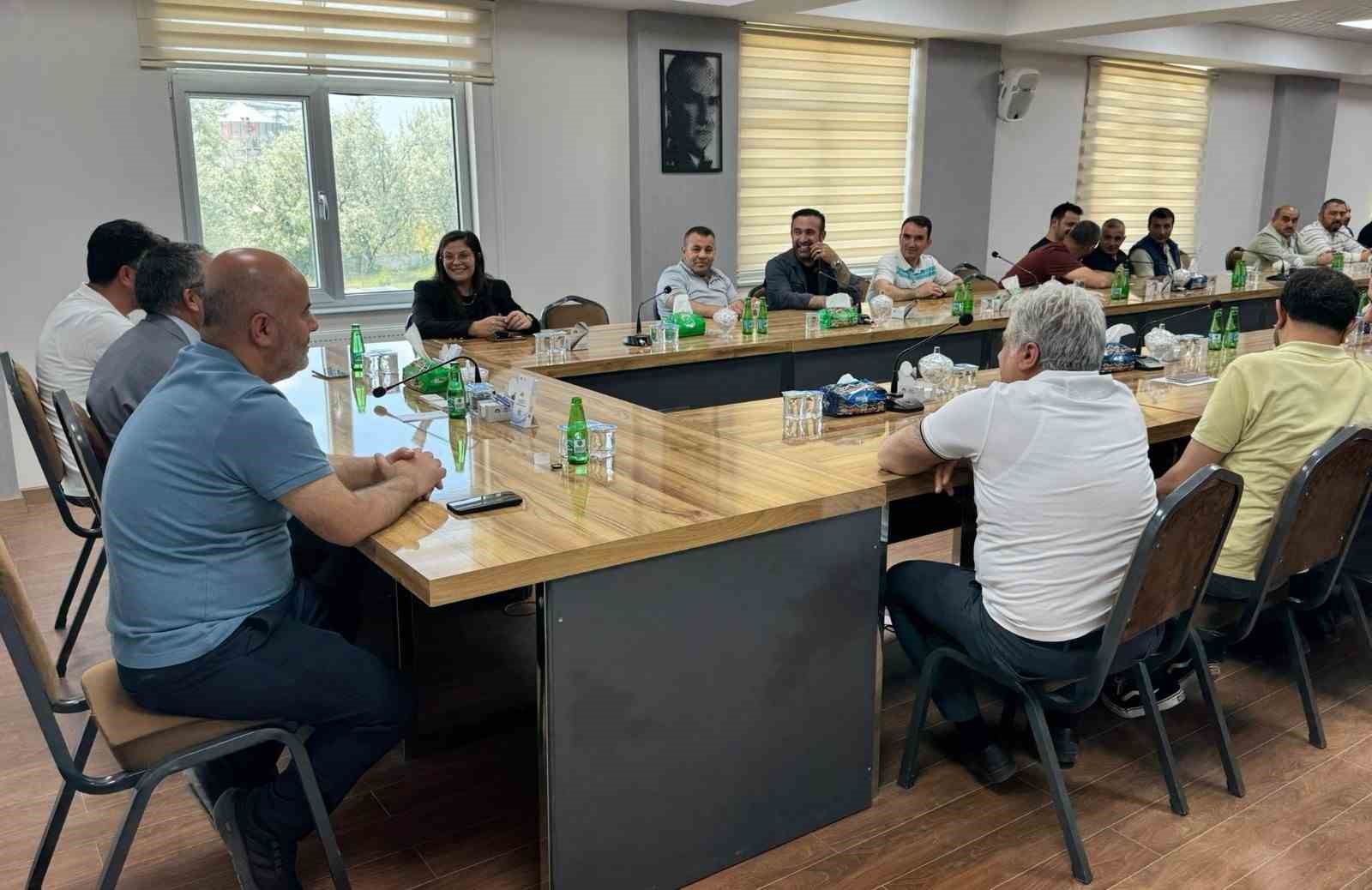 Başkan Memet Aslan: "Üretim ve istihdamı artıracak projeler üzerinde çalışıyoruz"