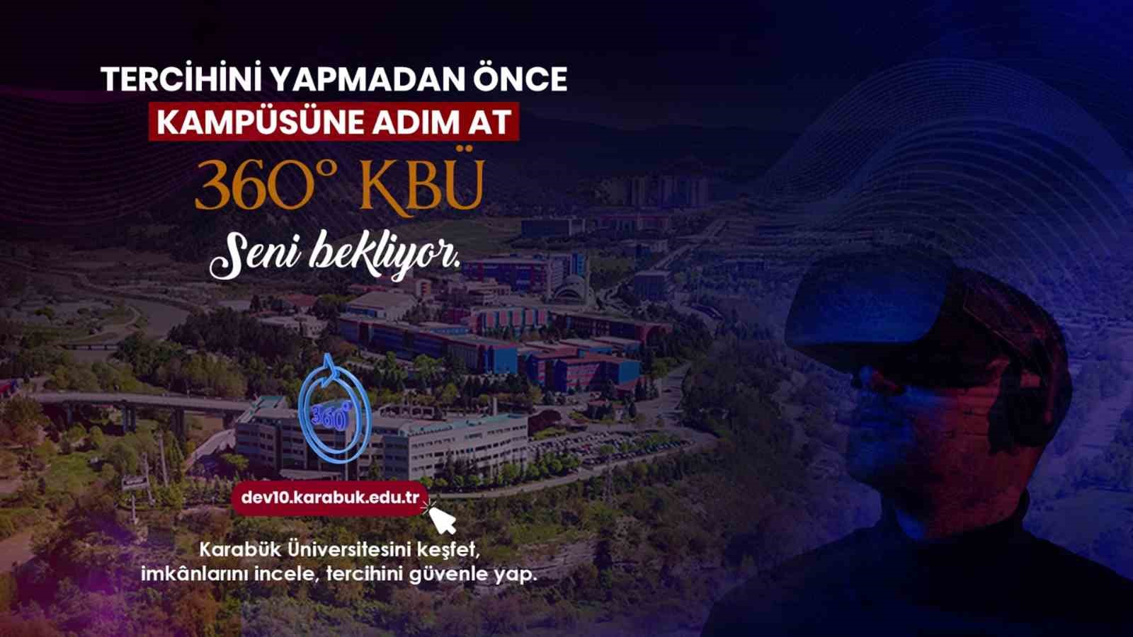 KBÜ, kampüsünü 360 derece sanal turla tanıtıyor