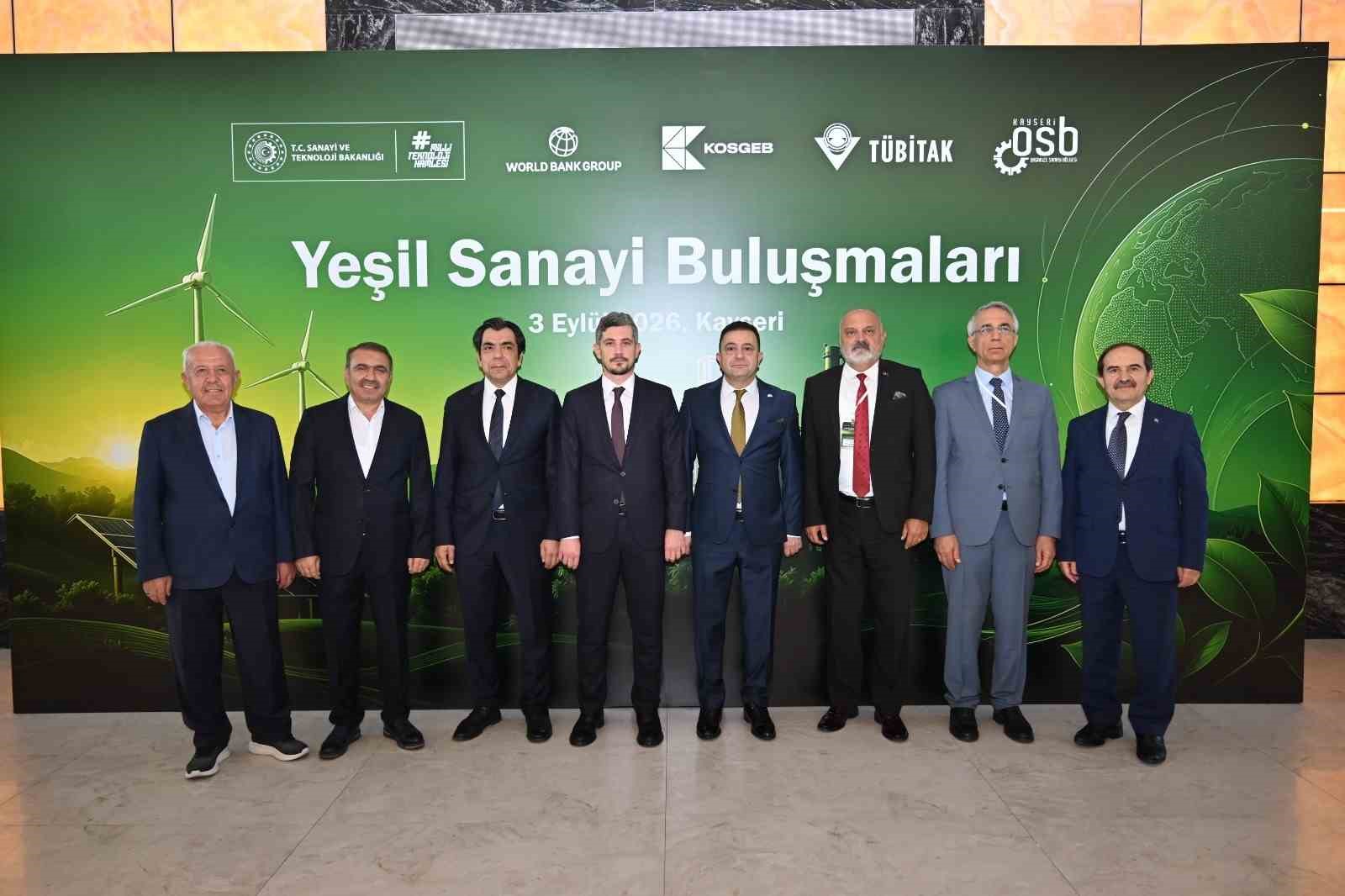 Kayseri OSB Yeşil Sanayi Buluşması’na ev sahipliği yaptı