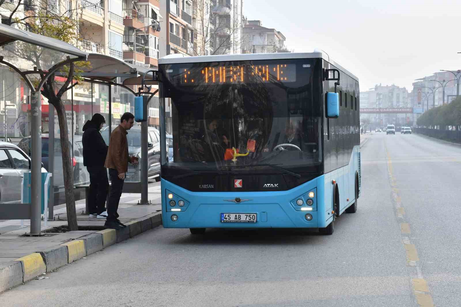 Manisa’da toplu taşıma 5 gün boyunca ücretsiz olacak