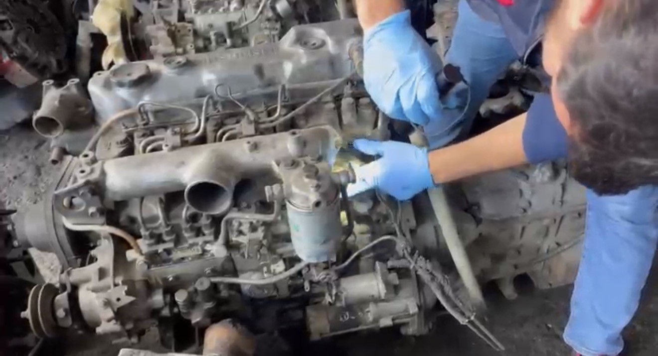 Samsun’da 3 gümrük kaçağı otomobil motoru ele geçirildi