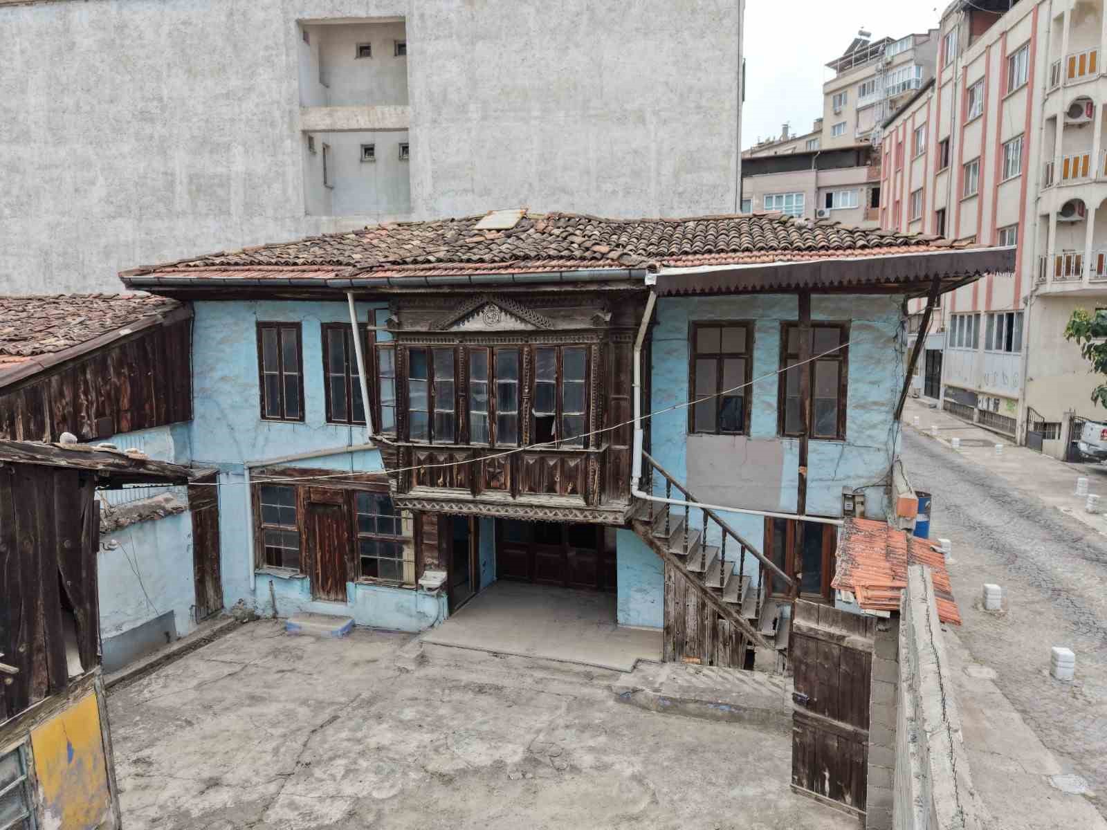 Tarihi Şerbetçioğlu Konağı yeniden hayat buluyor