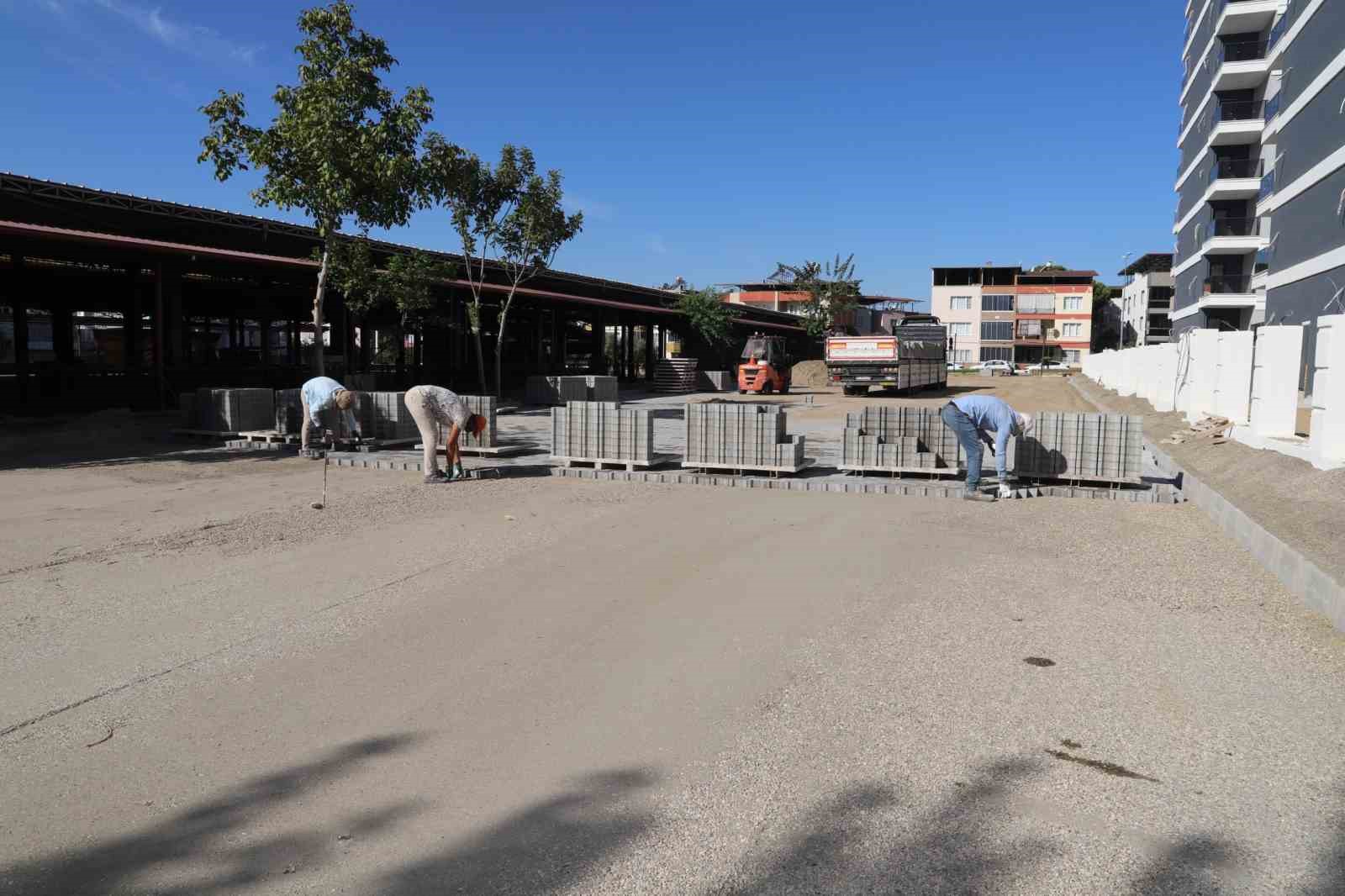 Nazilli Belediyesi, Cumartesi Pazarı’nı genişletiyor
