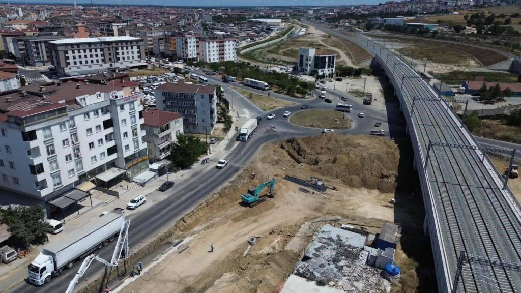 Çerkezköy’de ulaşım için kapsamlı düzenleme: Köprü altındaki sorun çözülüyor