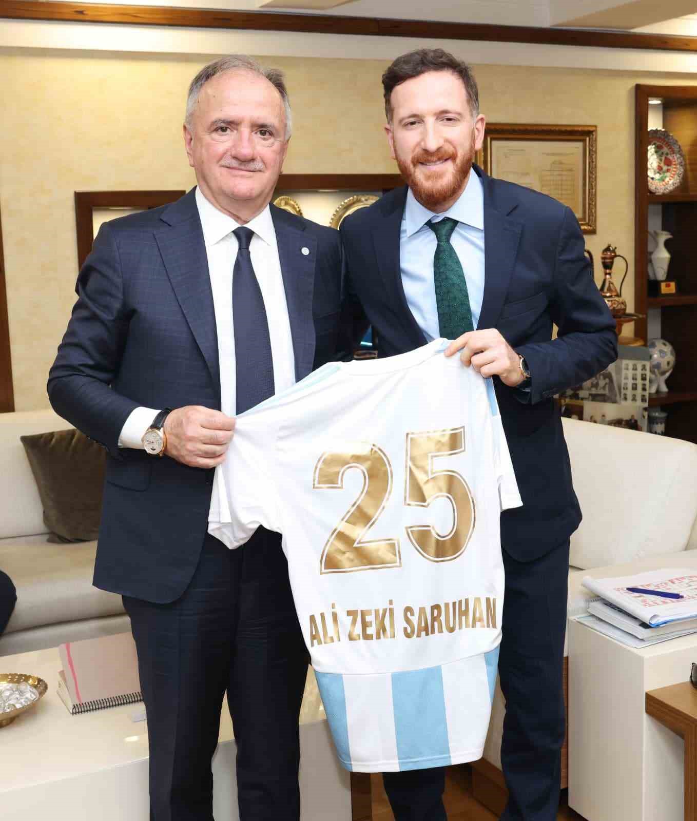 &Ccedil;aykur Rizespor y&ouml;netiminden Erzurum protokol&uuml;ne ziyaret