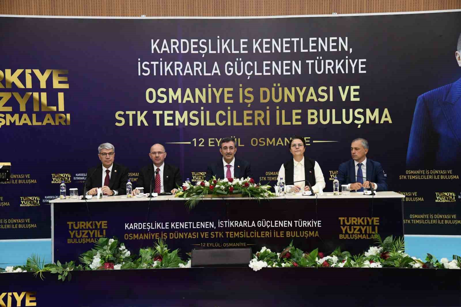 Cumhurbaşkanı Yardımcısı Yılmaz: "Vesayetten kurtulduk, terörden de kurtulacağız"