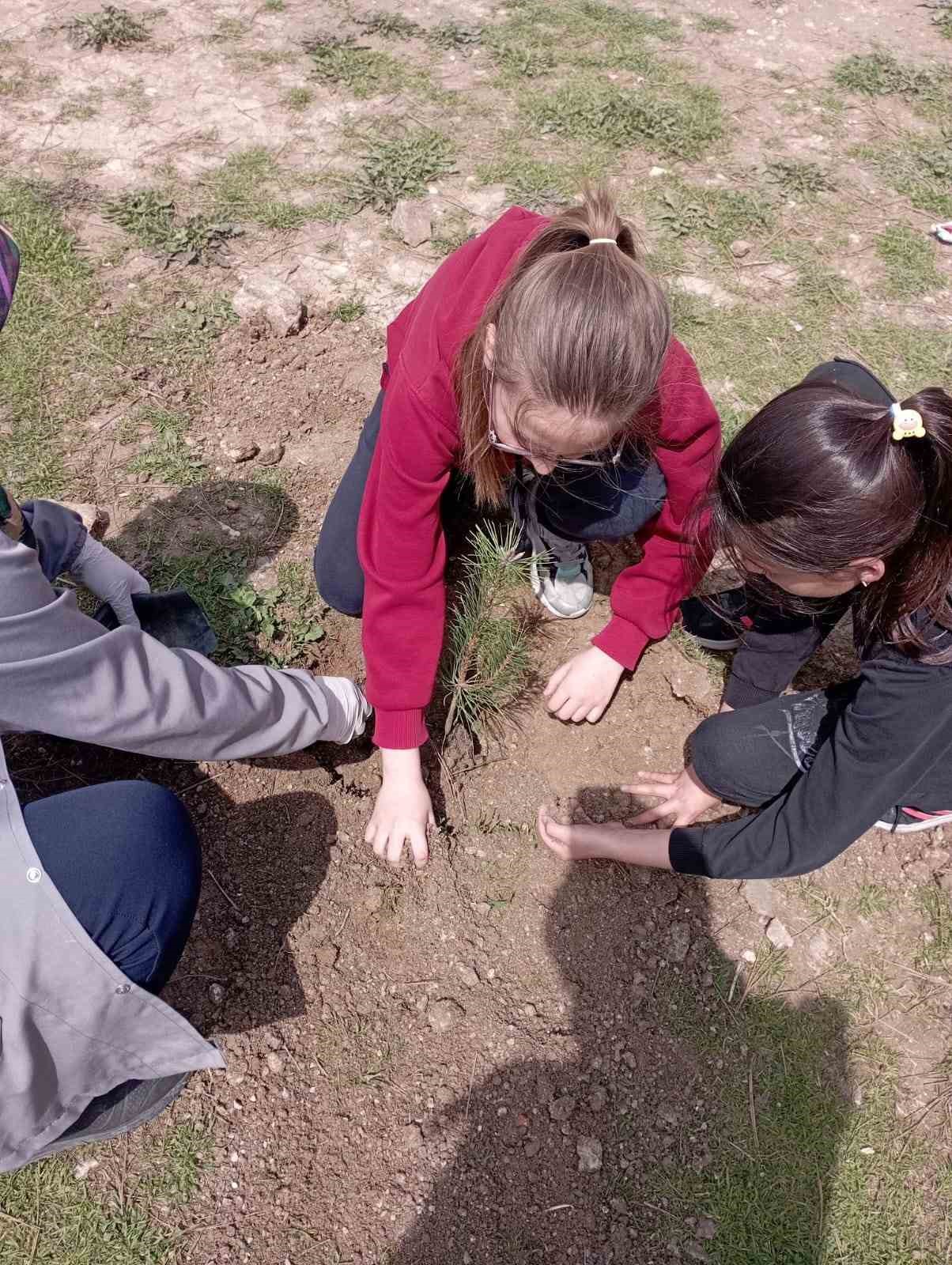 ÇEDES kapsamında Kütahya’da fidan dikim seferberliği