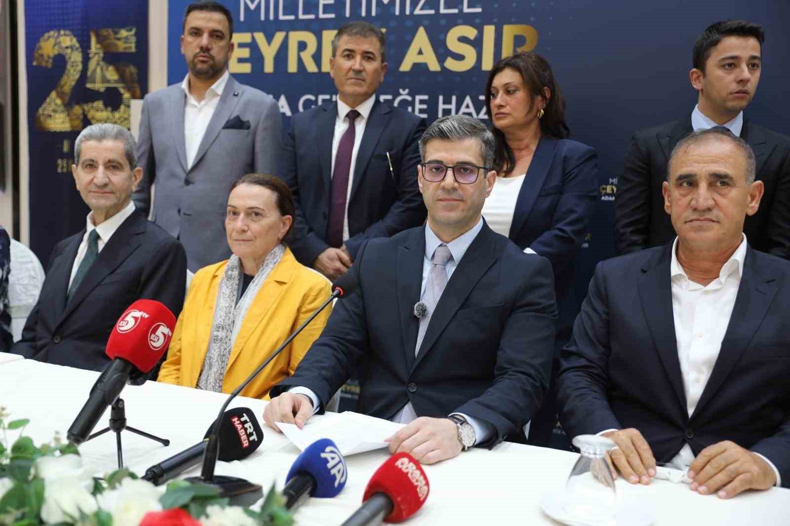 AK Parti Adana’da 25. kuruluş yıl dönümü coşkusu