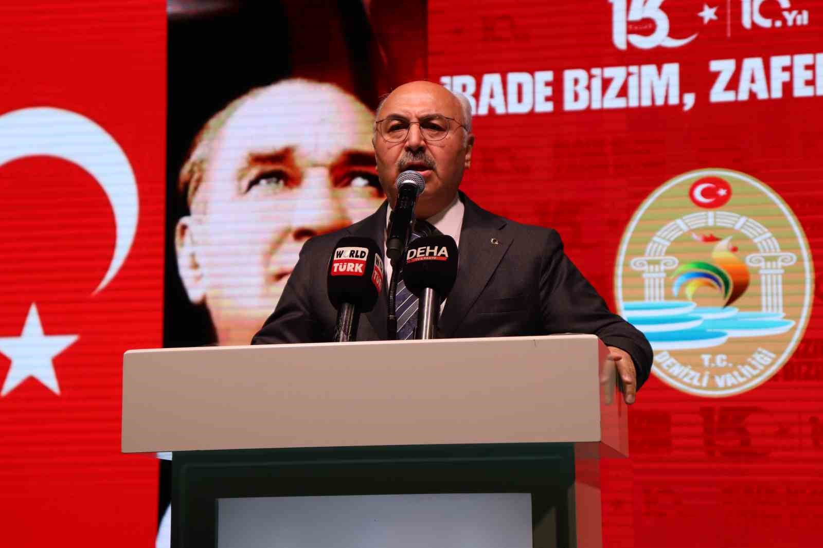 15 Temmuz şehitleri Denizli&rsquo;de &ccedil;eşitli etkinliklerle anıldı