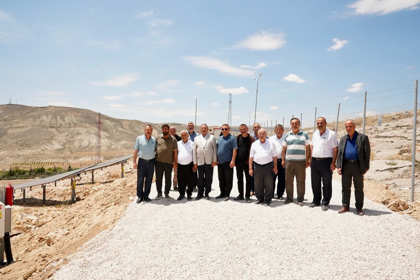 Darende Belediye Başkanı Bozkurt, devam eden projeleri sahada değerlendirdi