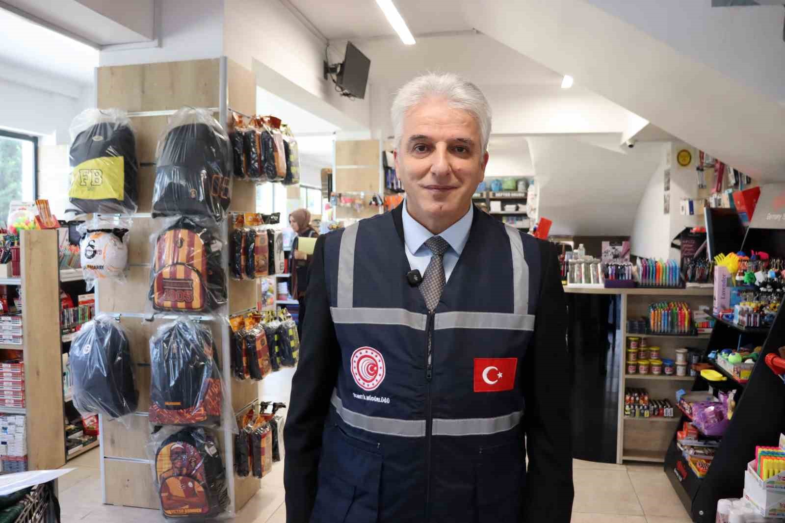 Kayseri’de kırtasiyelerde denetimler artırıldı