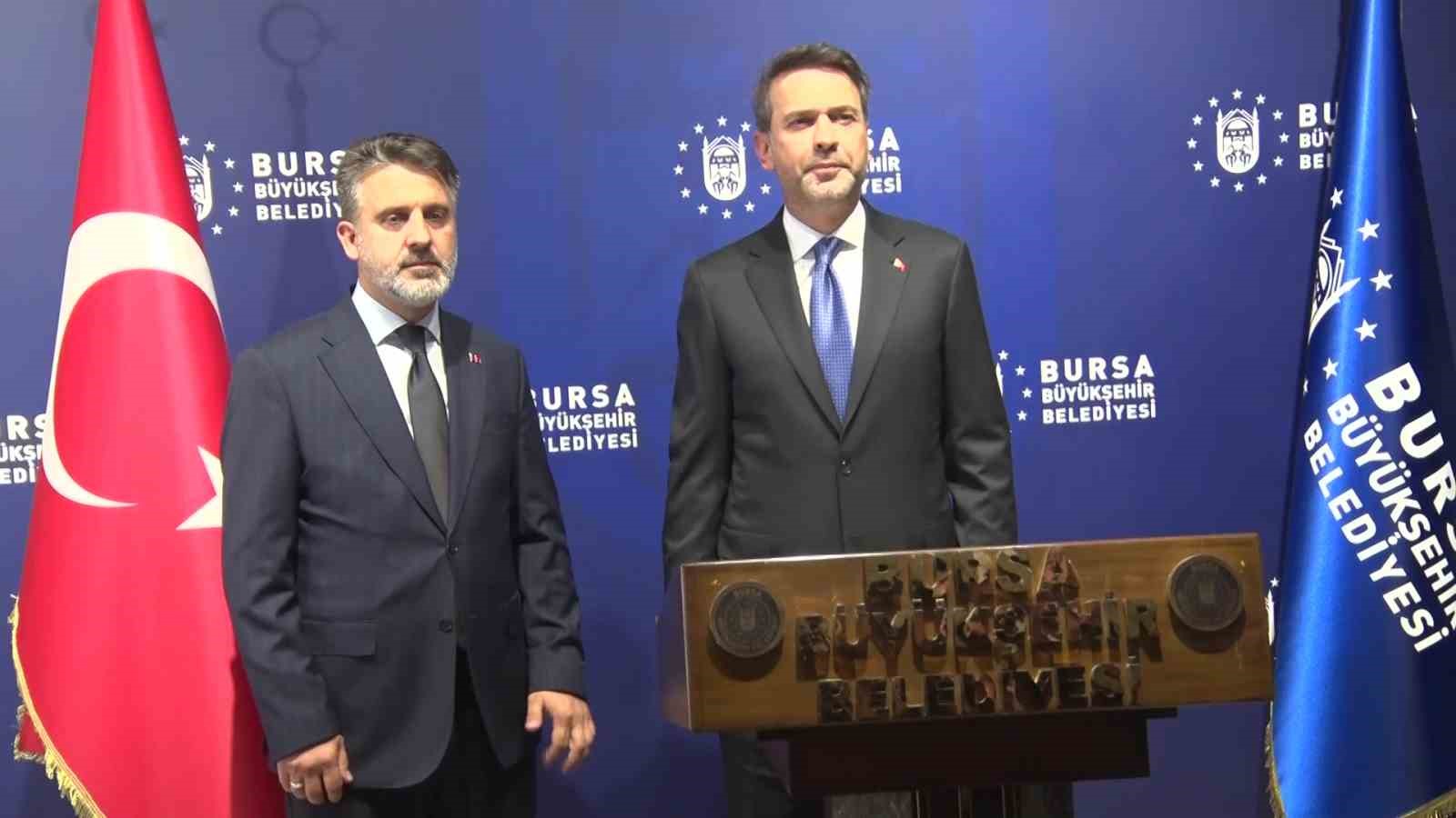 Bakan Bayraktar Bursa’da: İlk durak Valilik oldu