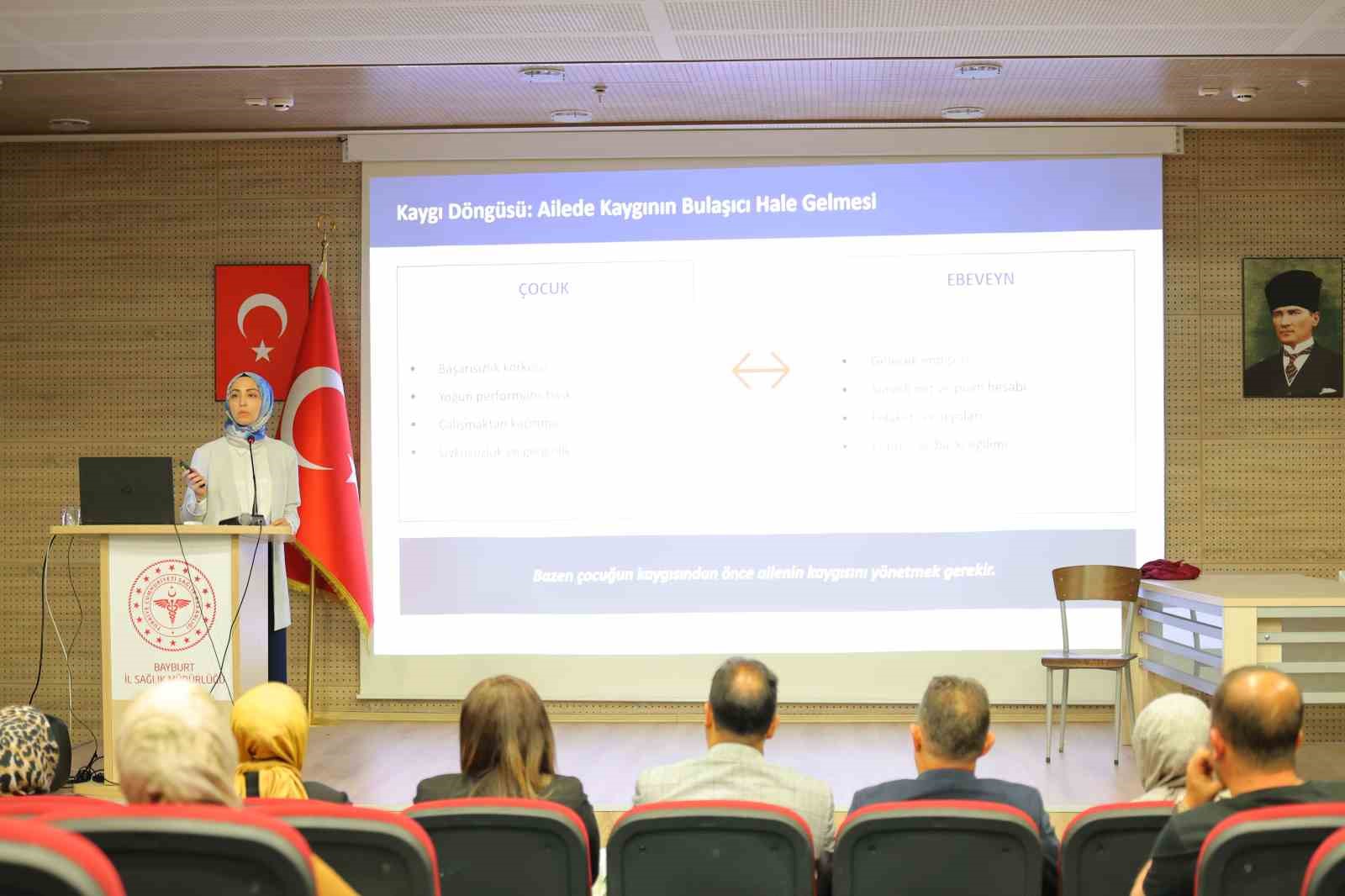 Bayburt’ta ’Sağlıklı Hayat Saatleri’ programı düzenlendi
