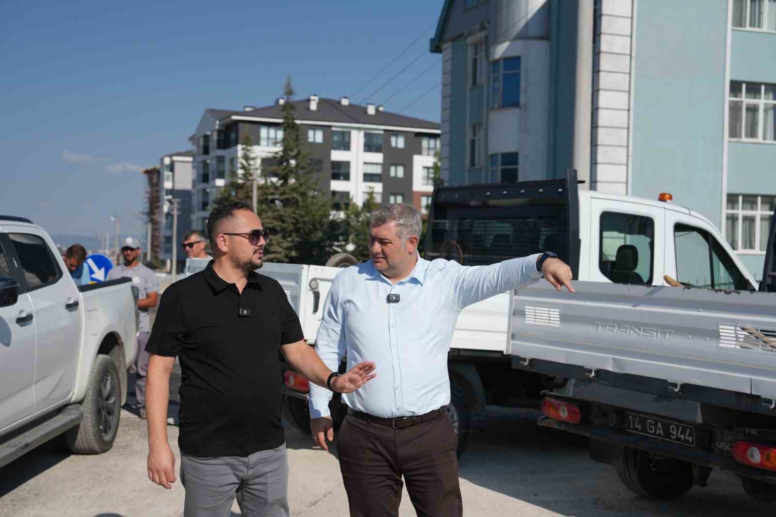 Bolu&rsquo;nun sokaklarında asfaltlar yenileniyor