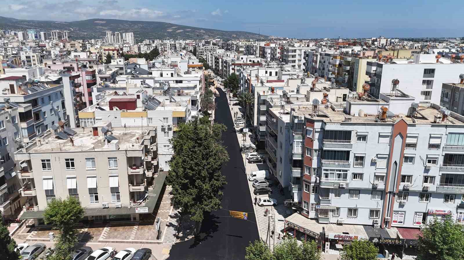 Mersin’de iki önemli güzergahta asfalt çalışması