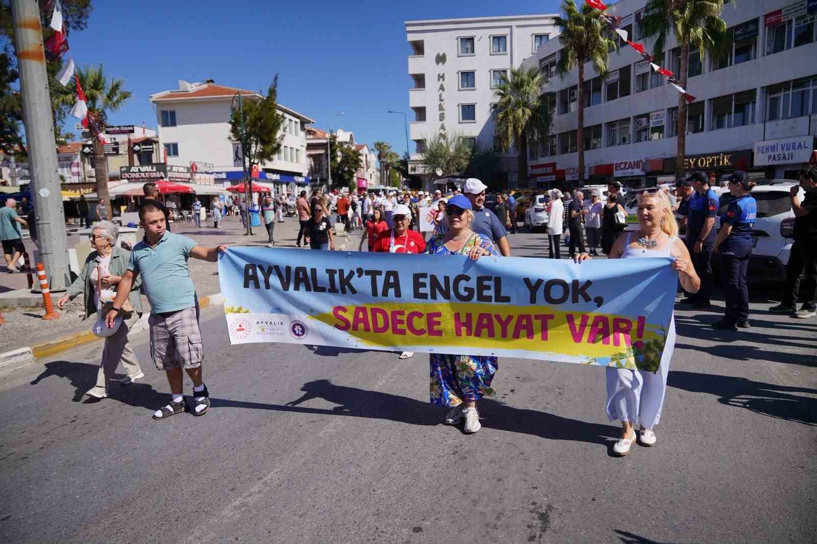 34. Ayvalık Engelliler Şenlikleri başladı