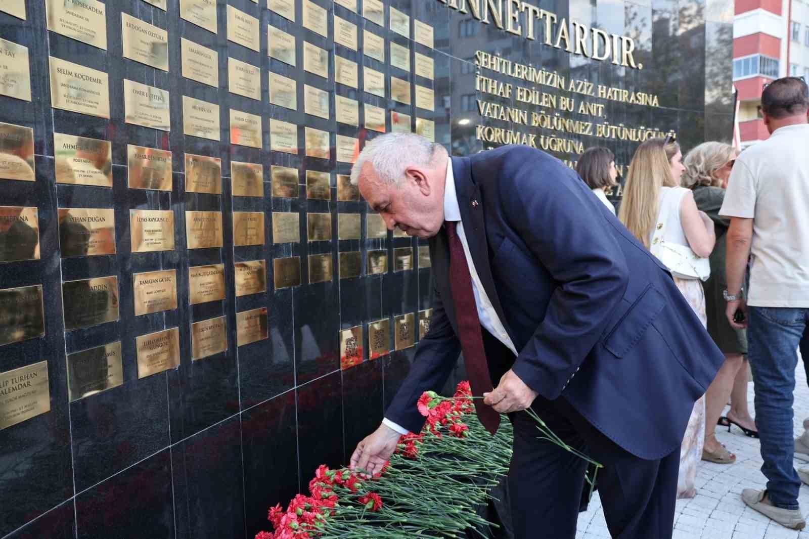 Nilüfer’de şehitlerin hatırası Şehitler Anıtı ve Nilüfer Şehitlik Parkı’nda yaşatılacak