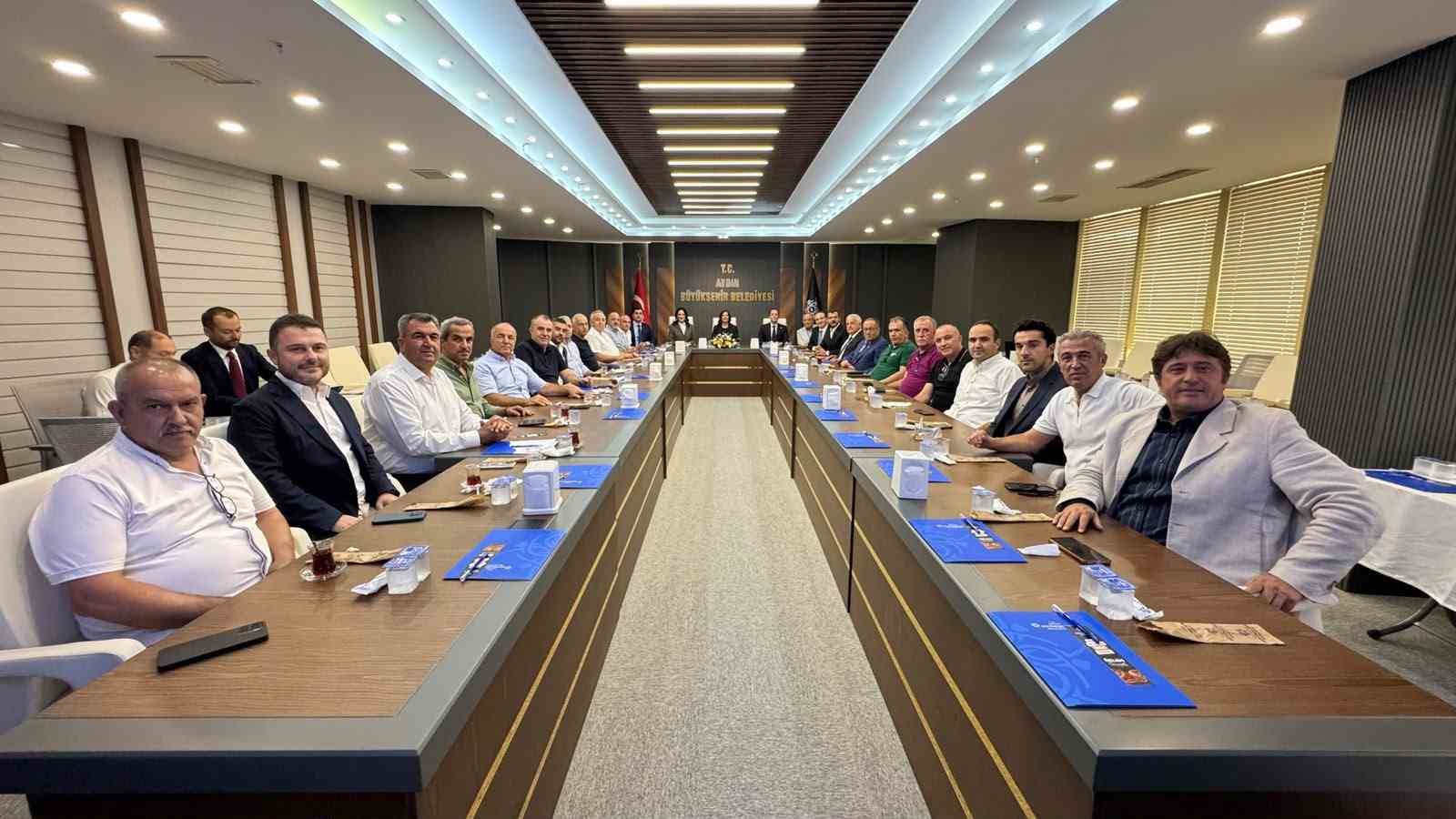 Başkan Çerçioğlu incir ihracatçıları ile buluştu