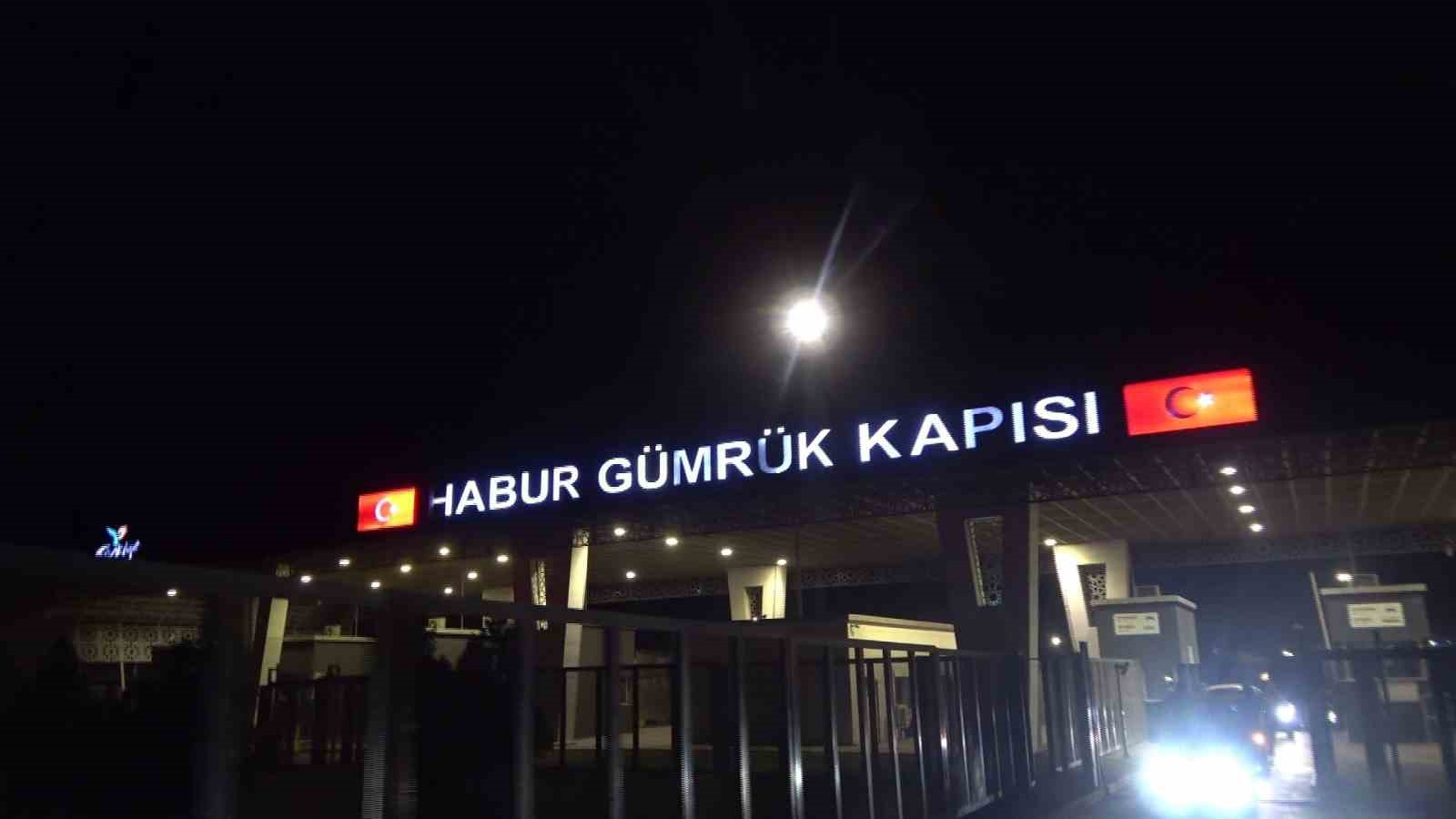 Habur Türkiye’nin ekonomi kapısı oldu